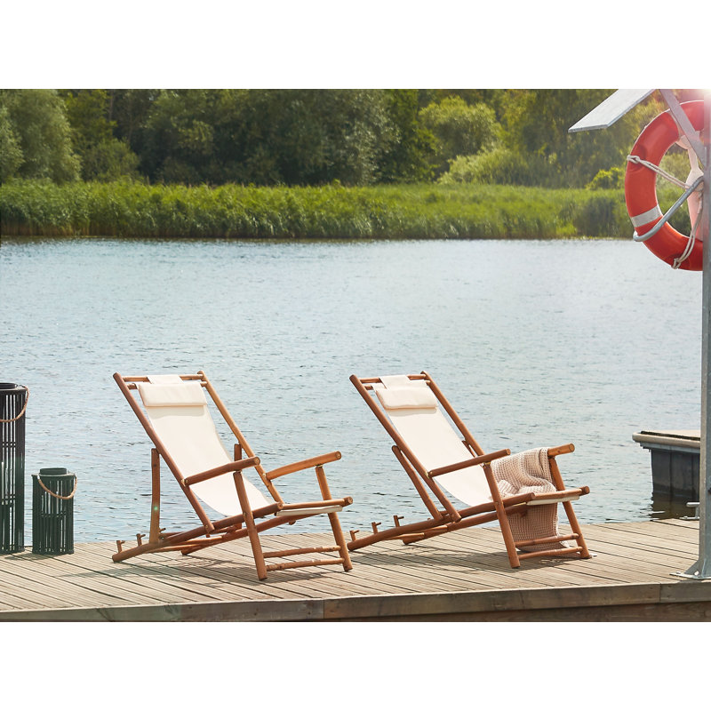 Sansibar Home Verstellbarer Liegestuhl Feagan Wayfair.de